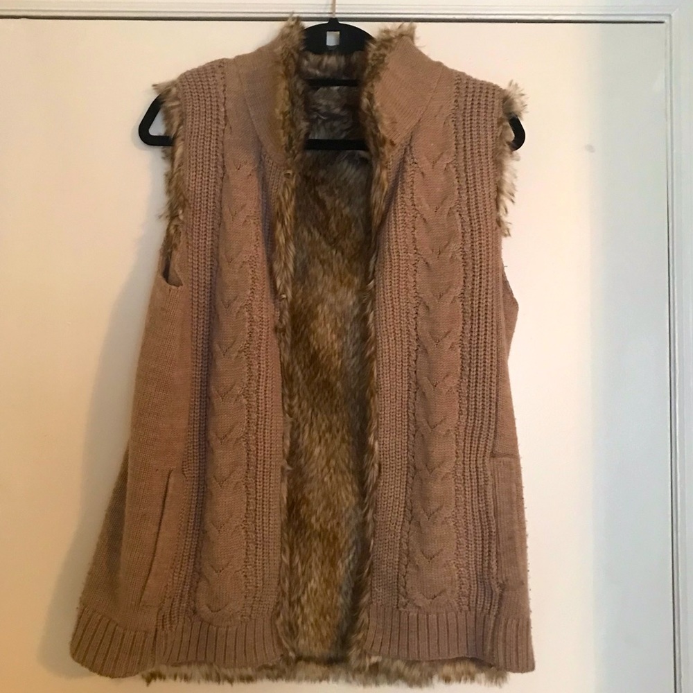 Reversible Fur Vest